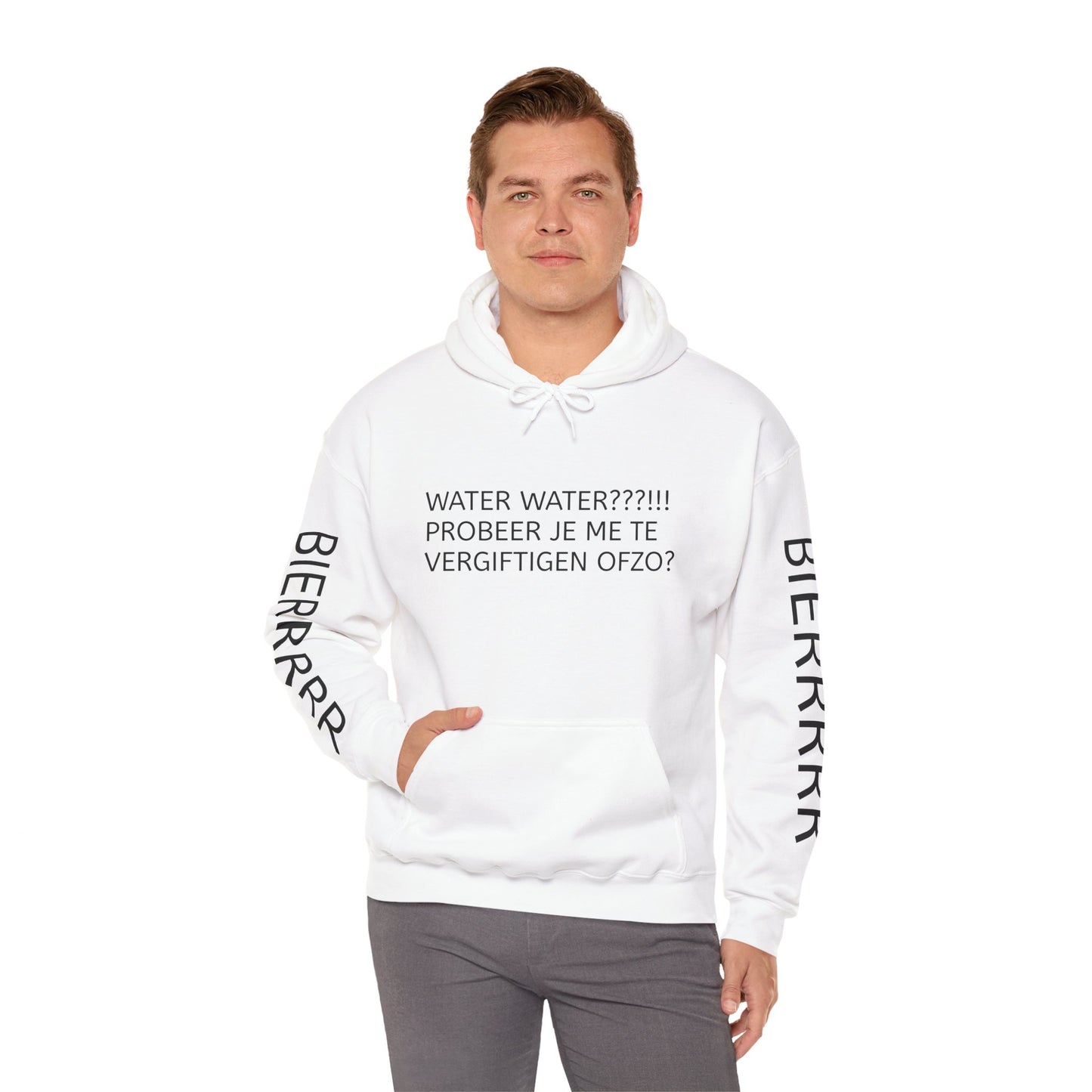 WATER WATER PROBEER JE ME TE VERGIFTIGEN OFZO Hoodie