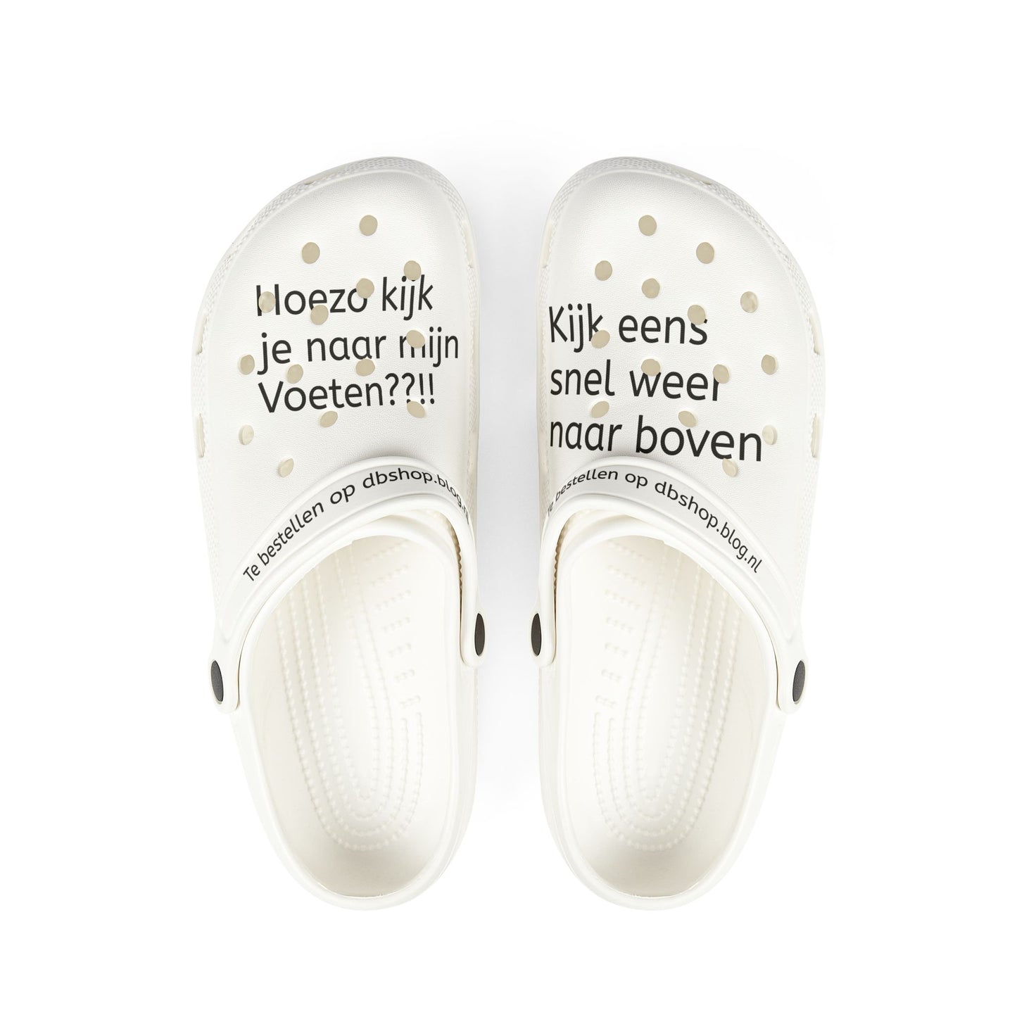 WAAROM KIJKI JE NAAR MIJN VOETEN Slippers