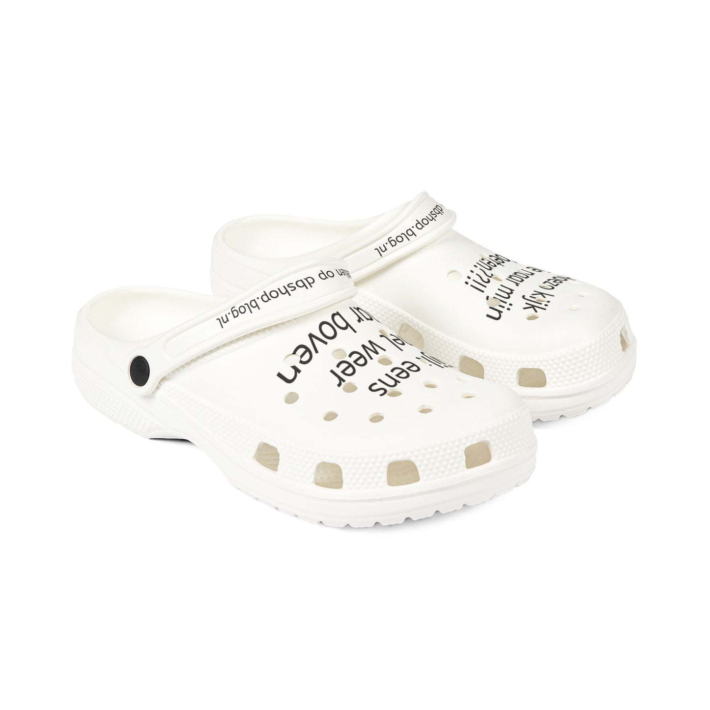 WAAROM KIJKI JE NAAR MIJN VOETEN Slippers