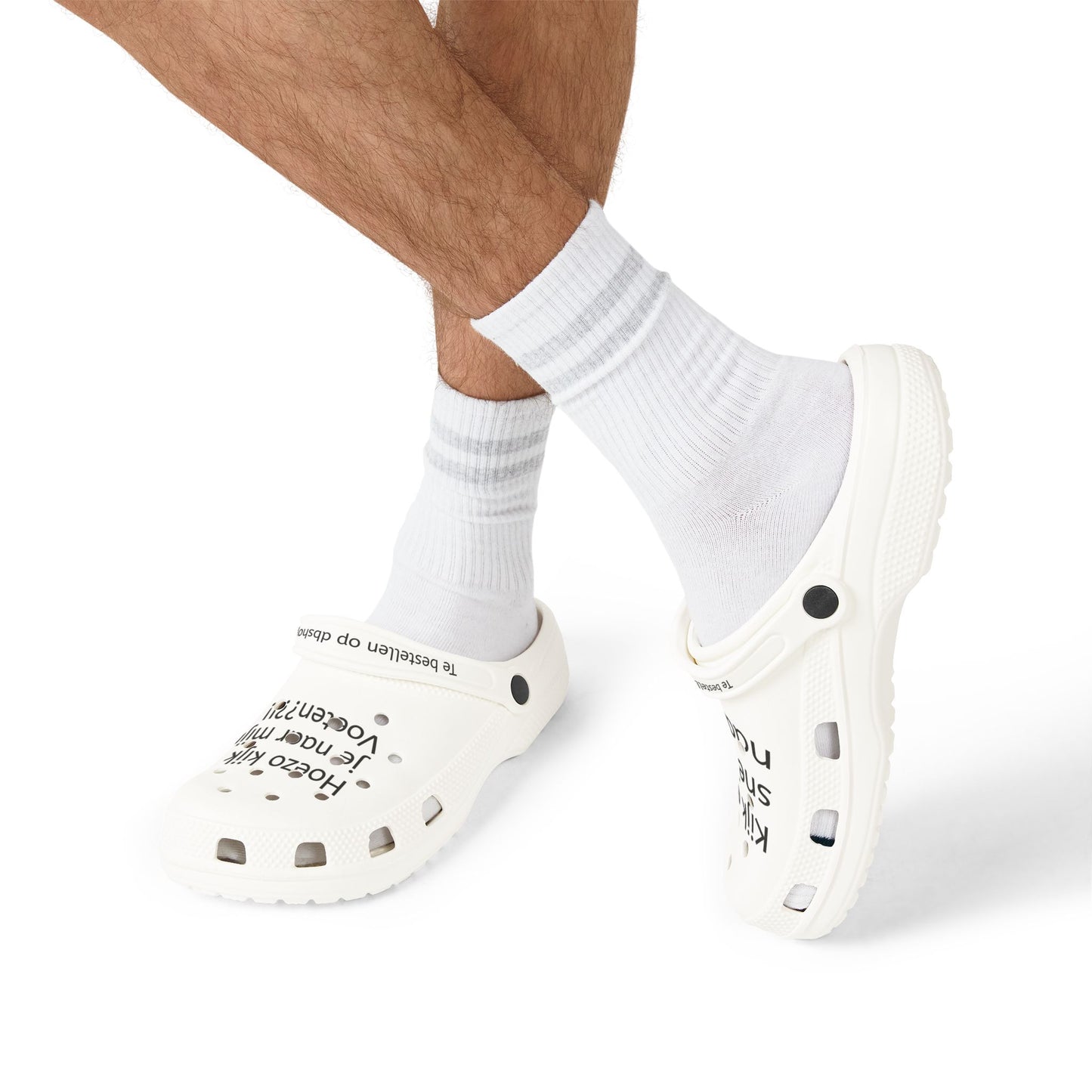 WAAROM KIJKI JE NAAR MIJN VOETEN Slippers